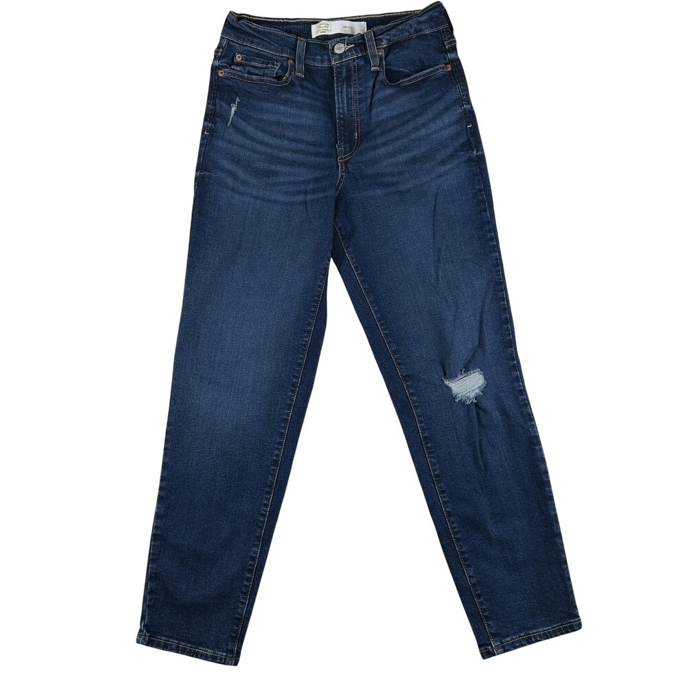 Signature By Levi Strauss & Co Jeans Womens 5/27 High Rise Mom Distressed 27x27